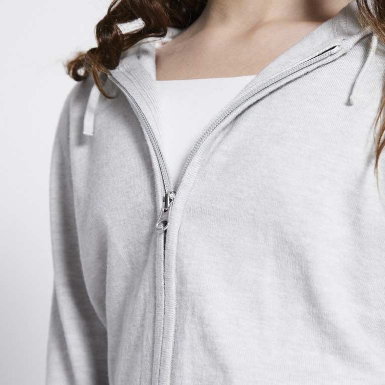 Knit zip hoodie "Jennifer star"